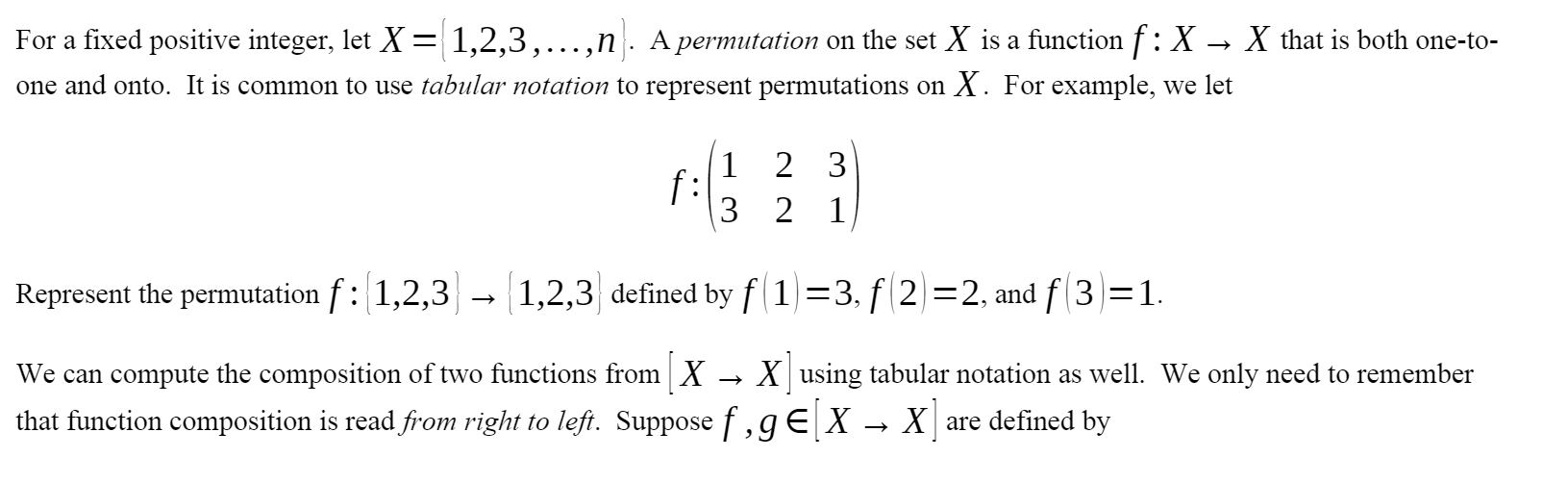 Q: Let X be any nonempty set. Suppose f:X?X,