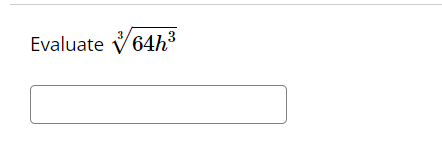 1) 3 Evaluate V 64hEvaluate V 32x. Assume all
