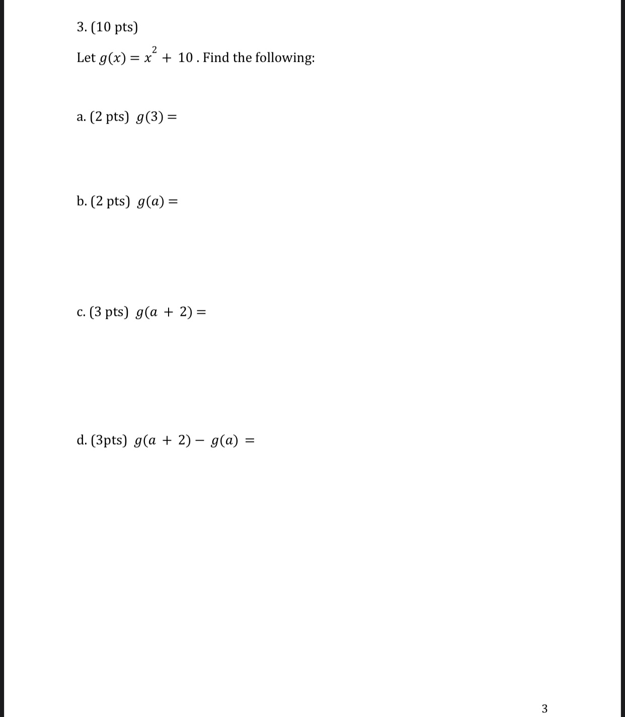 Struggling with these 1. [10 pts] Maria takes 6