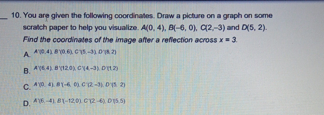 what does it mean by x=3 10. You are given the