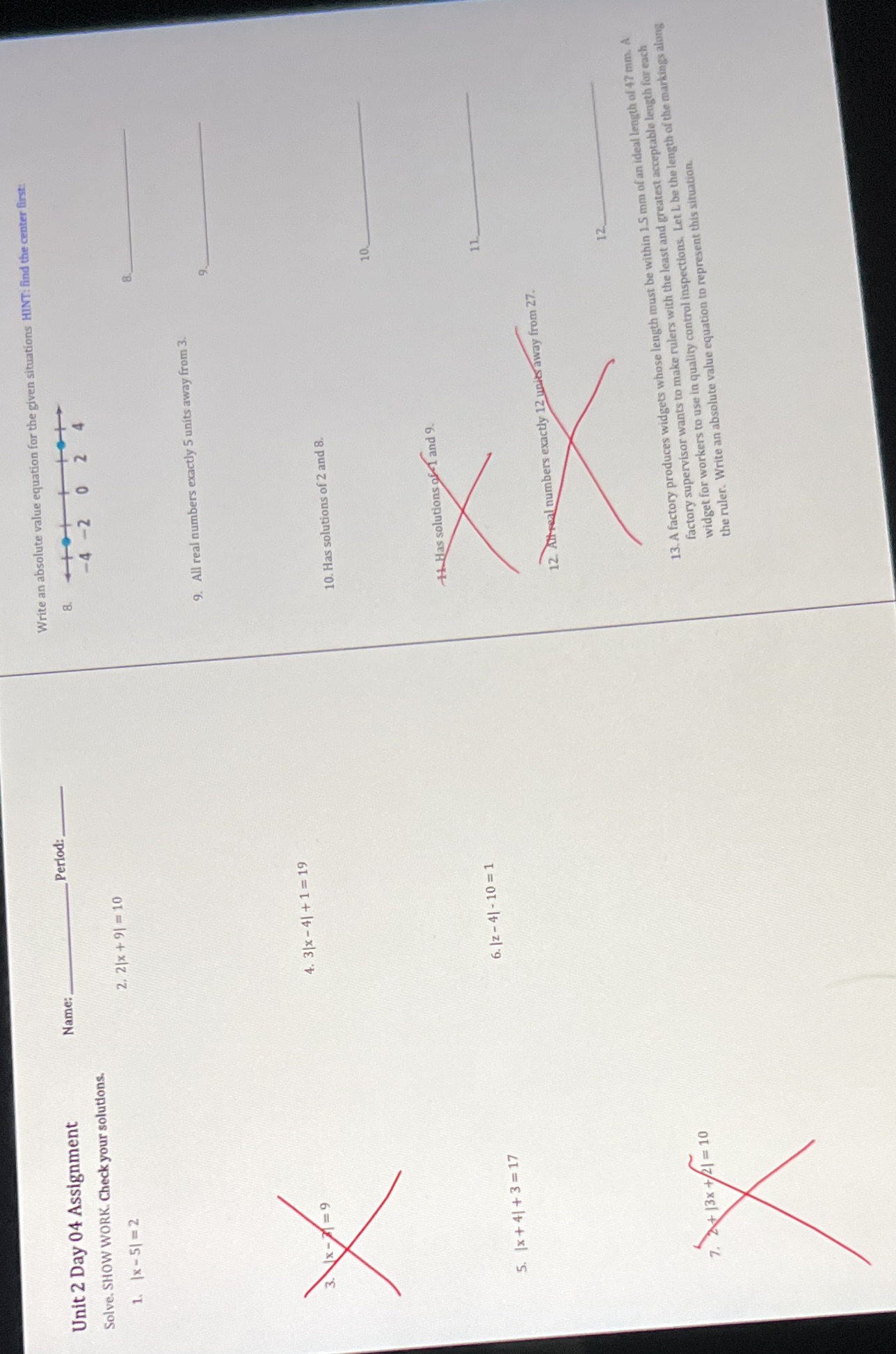 hello! i need help Unit 2 Day 04 Assignment Name: