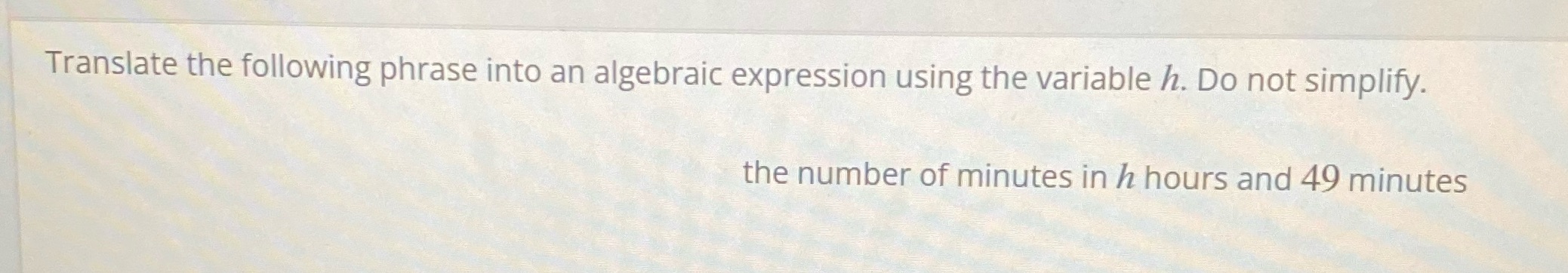 Can someone please help me! Translate the