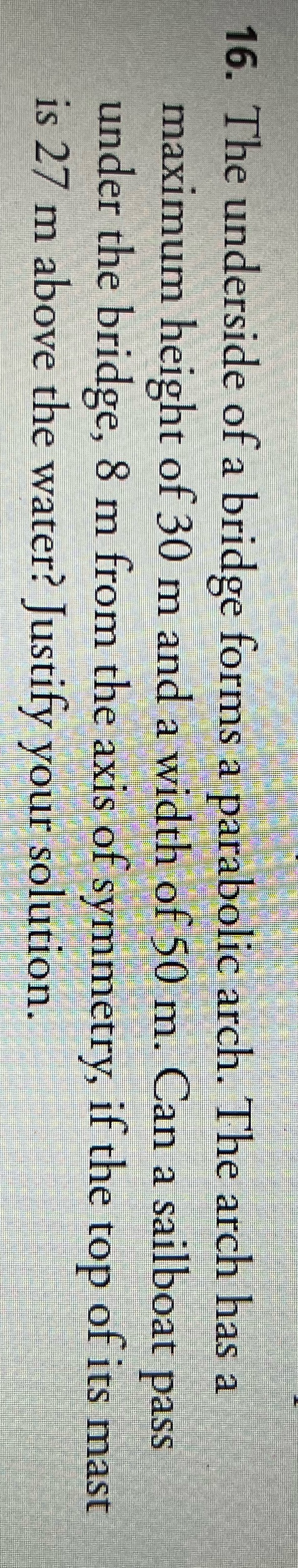 Solving problems using quadratic relations 16.