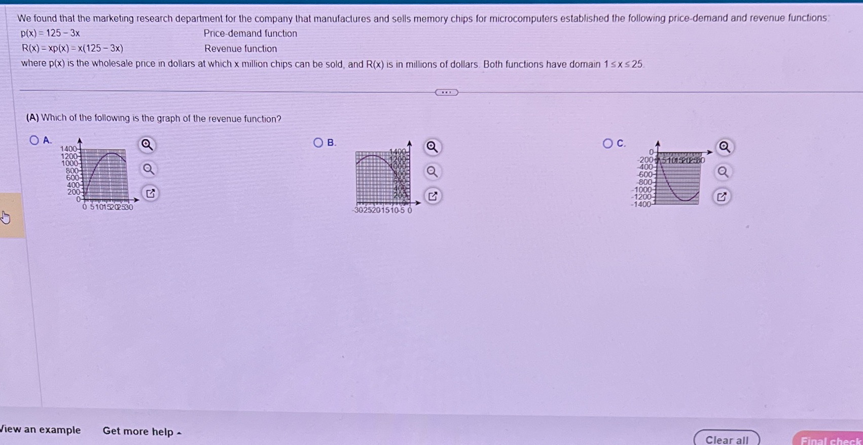 We found that the marketing research department