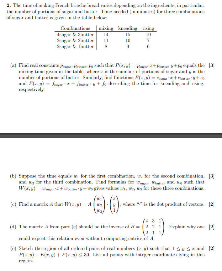 2. The time of making French brioche bread varies