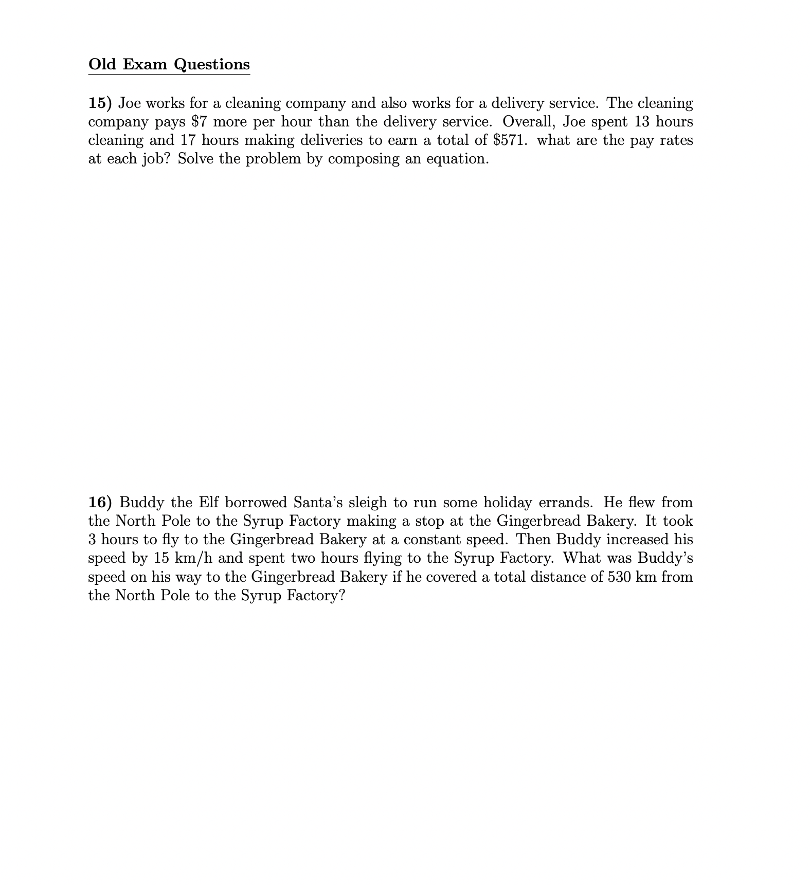 Homework 5 Name: Show all work. You should avoid