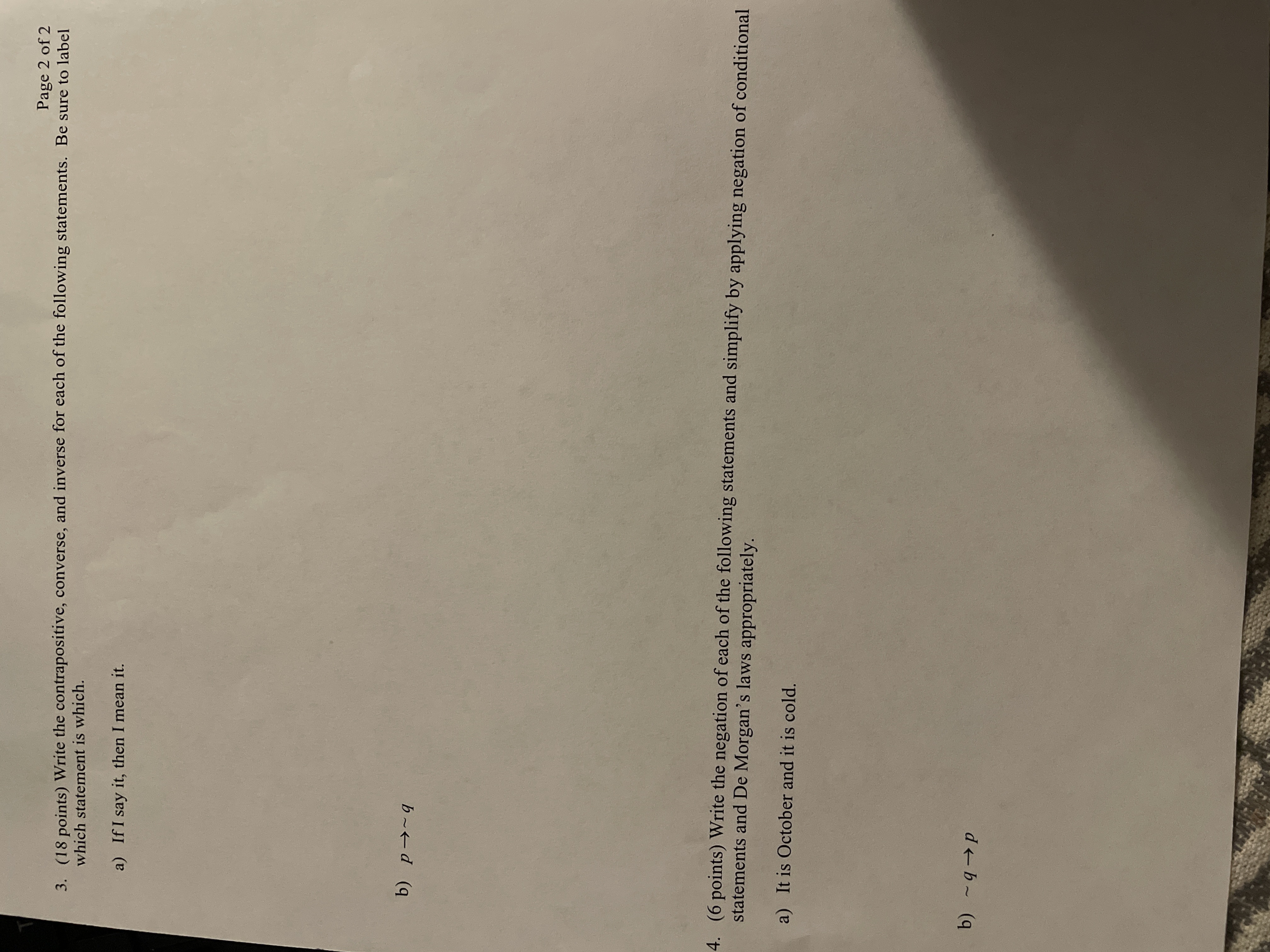 A Math 1240 Activity #9 Name Show all of your