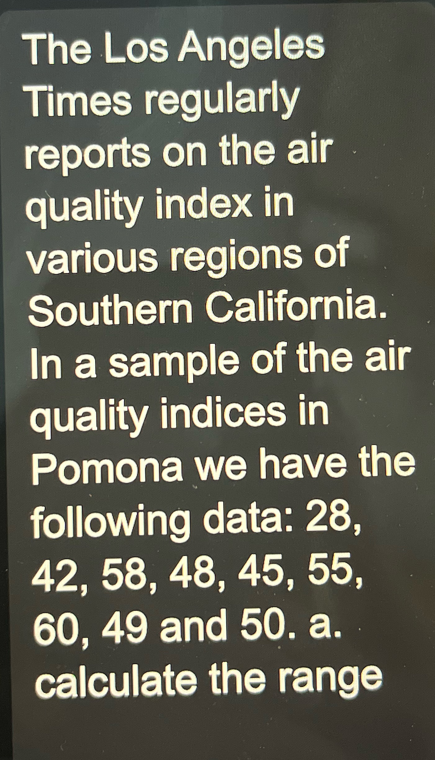 Include the process please The Los Angeles Times