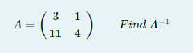 1) Determine if the following set and operation