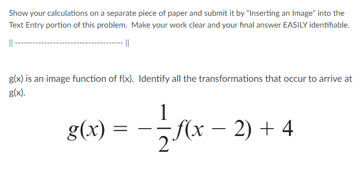 Show your calculations on a separate piece of