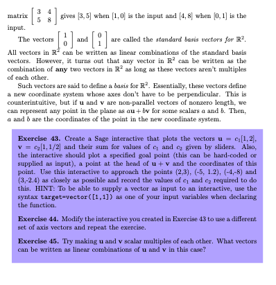 What is Exercise 32-45? I don't quite understand