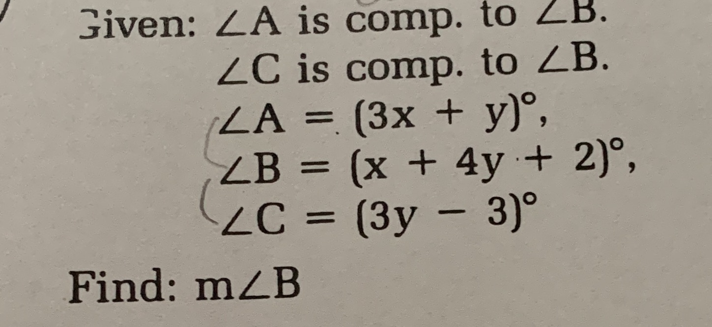 please show work if possible so I can understand