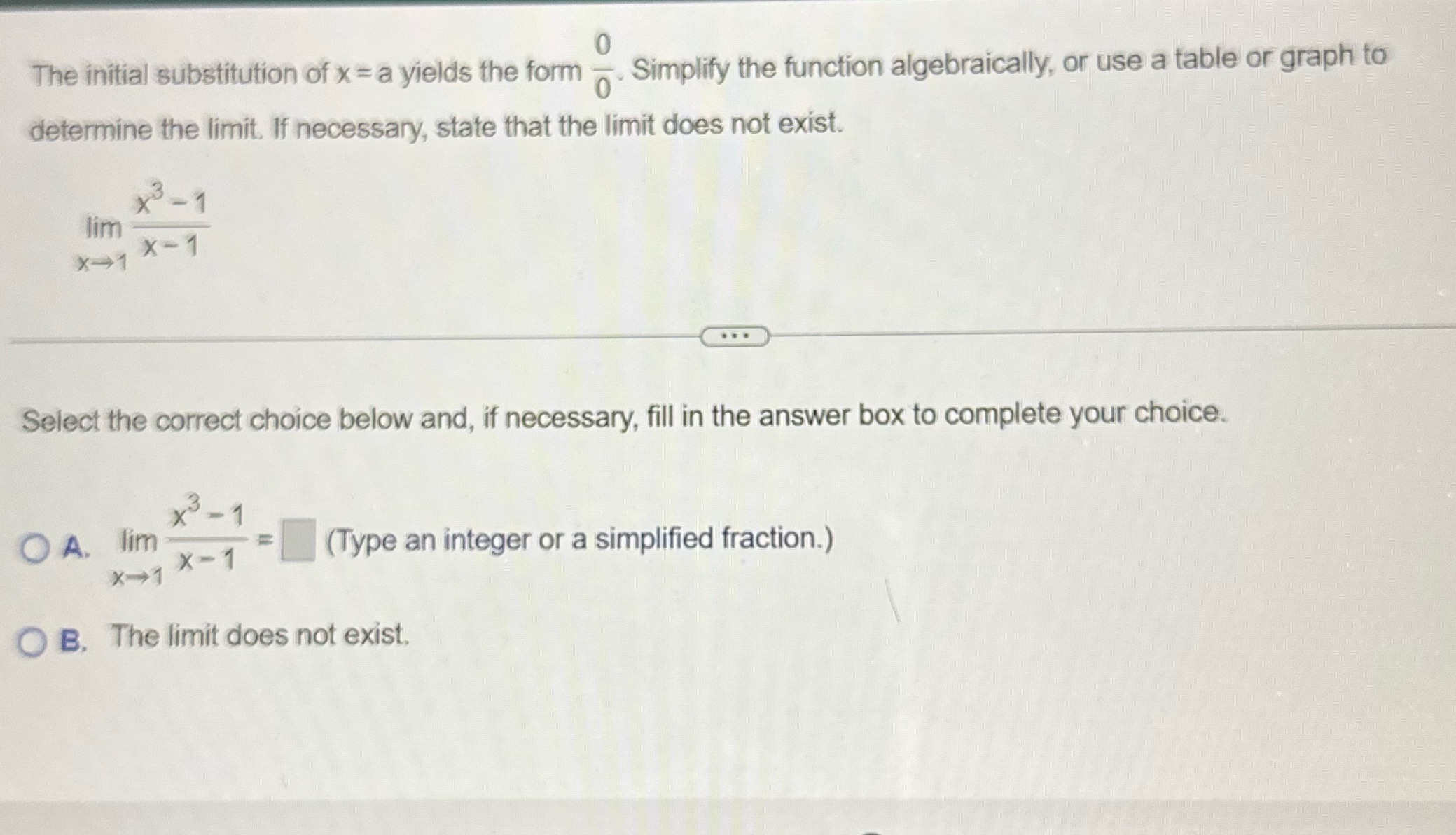Pls answer fast 0 The initial substitution of x =