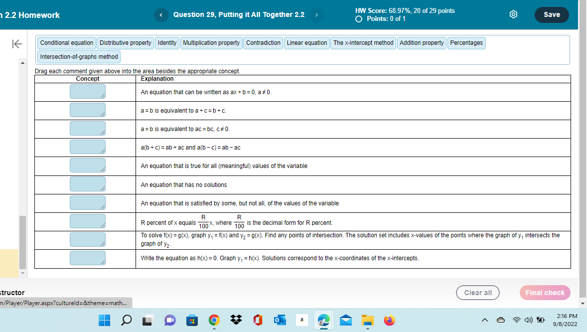 ction 2.2 Homework Question 27, 2.2.133 HW Score: