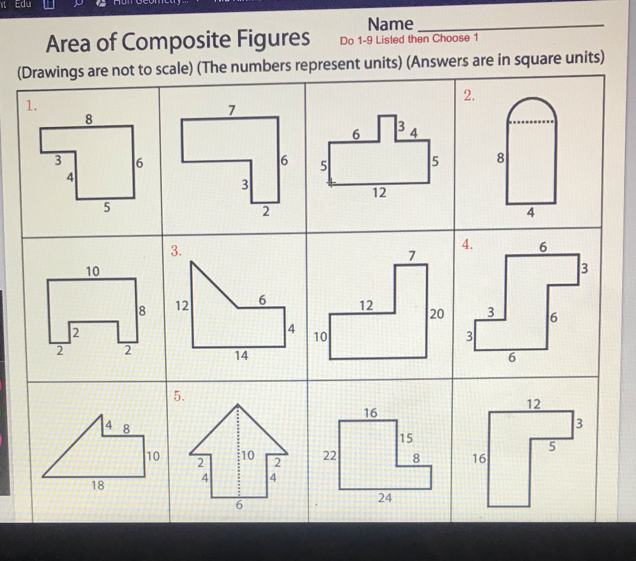 My geometry teacher assigned this assignment to