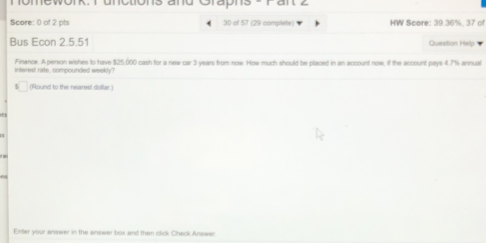 IOCWOR. Score: 0 of 2 pts 30 of 57 (29 complete)