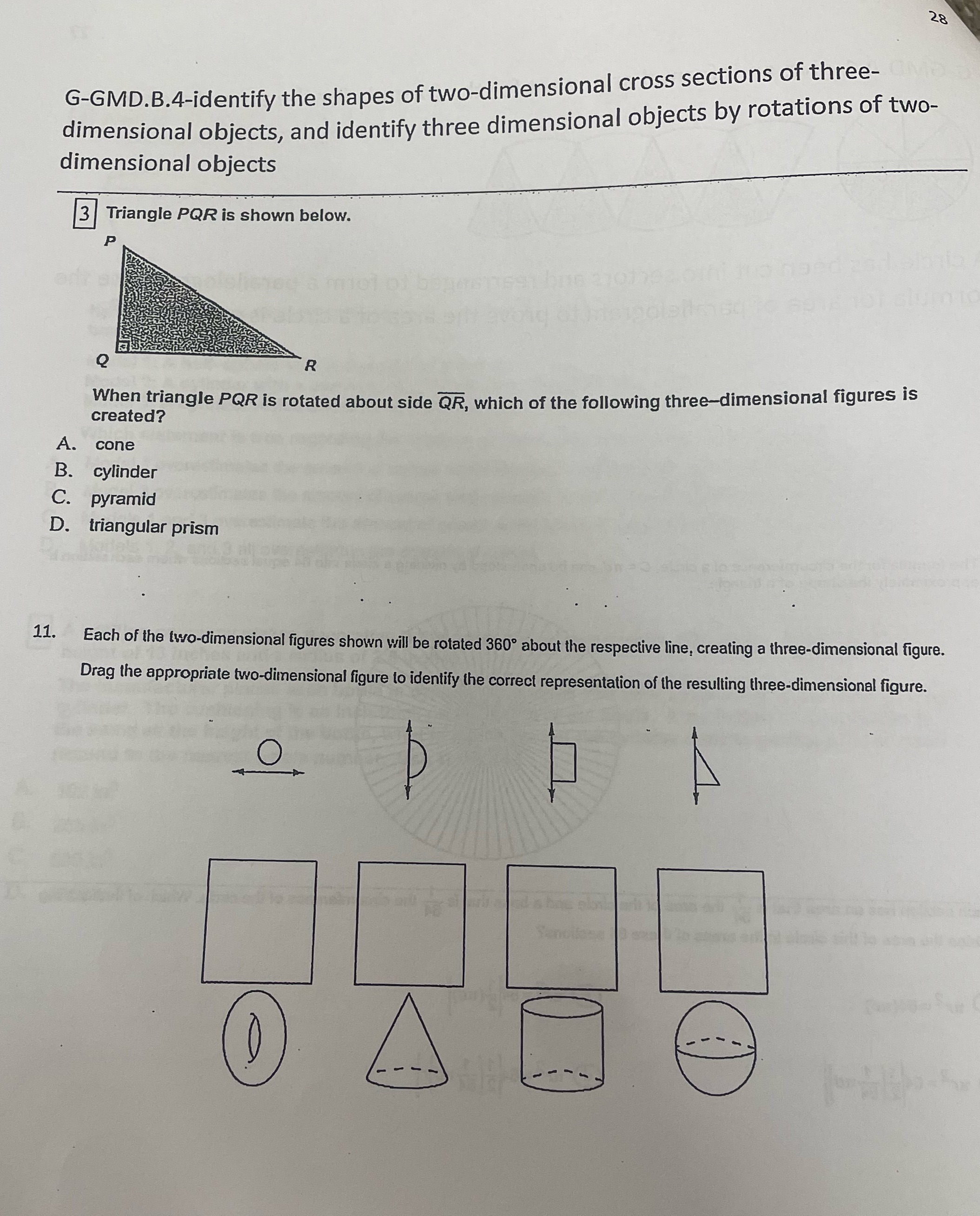 28 G-GMD.B.4-identify the shapes of
