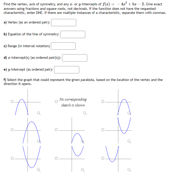 Any help would be great, Thank you! Find the