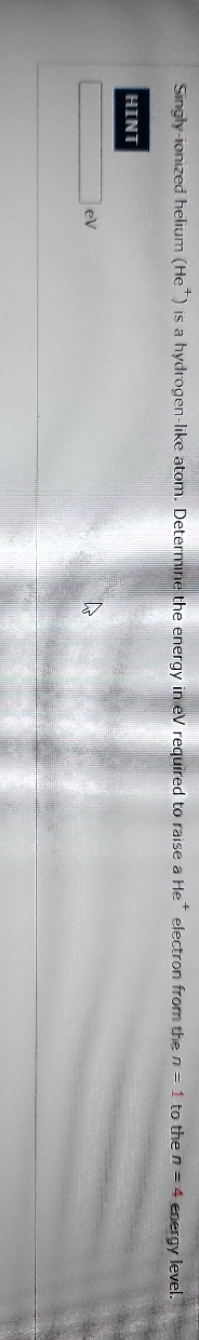 Apologies for the blurriness Singly-ionized