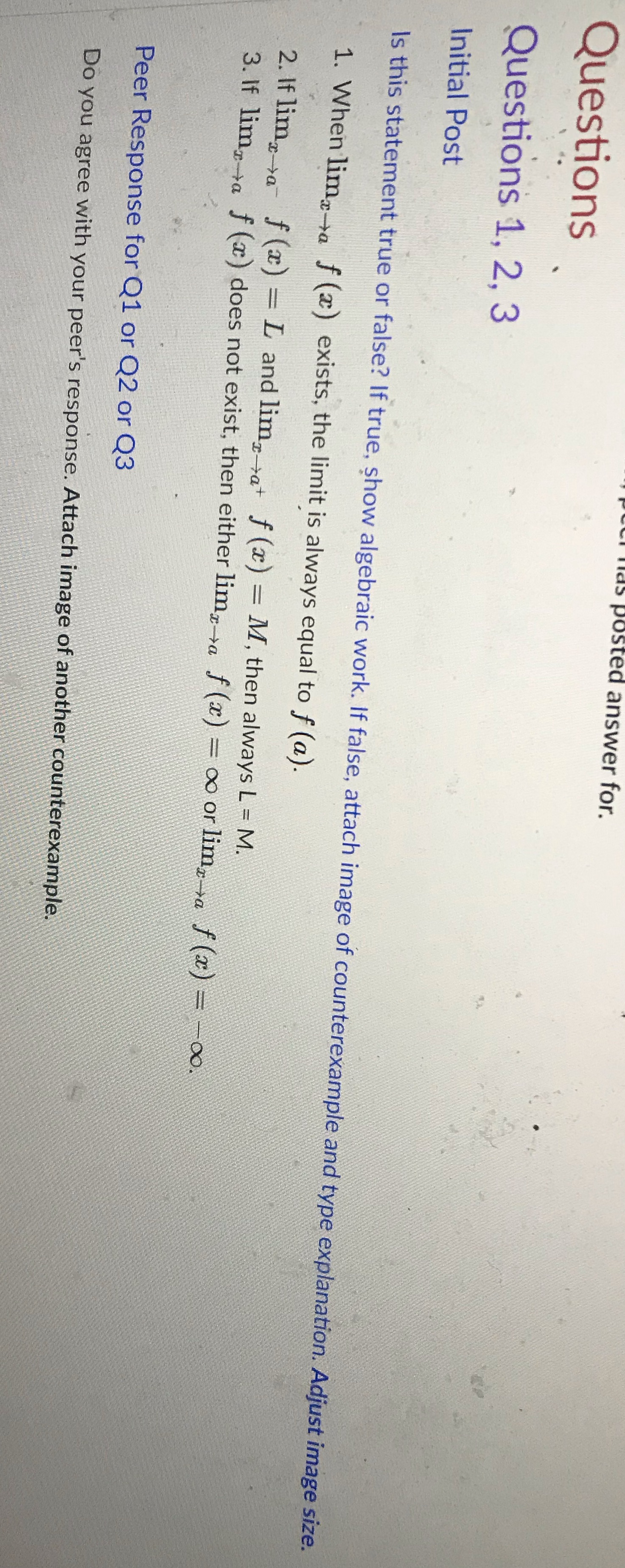 Please read carefully and answer true or false