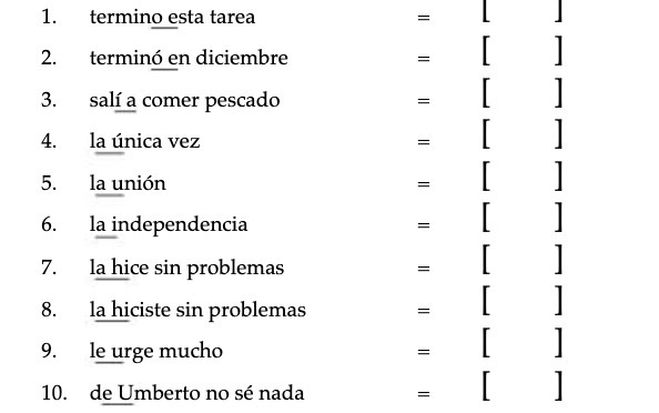 1. termino esta tarea L F 2. . termino en