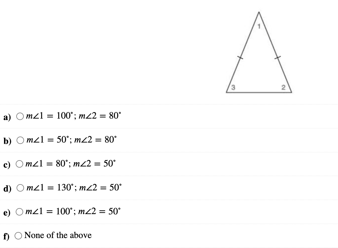 Find ??1 and ??2 if ??3=50?. 3 2 a) Omz1 =