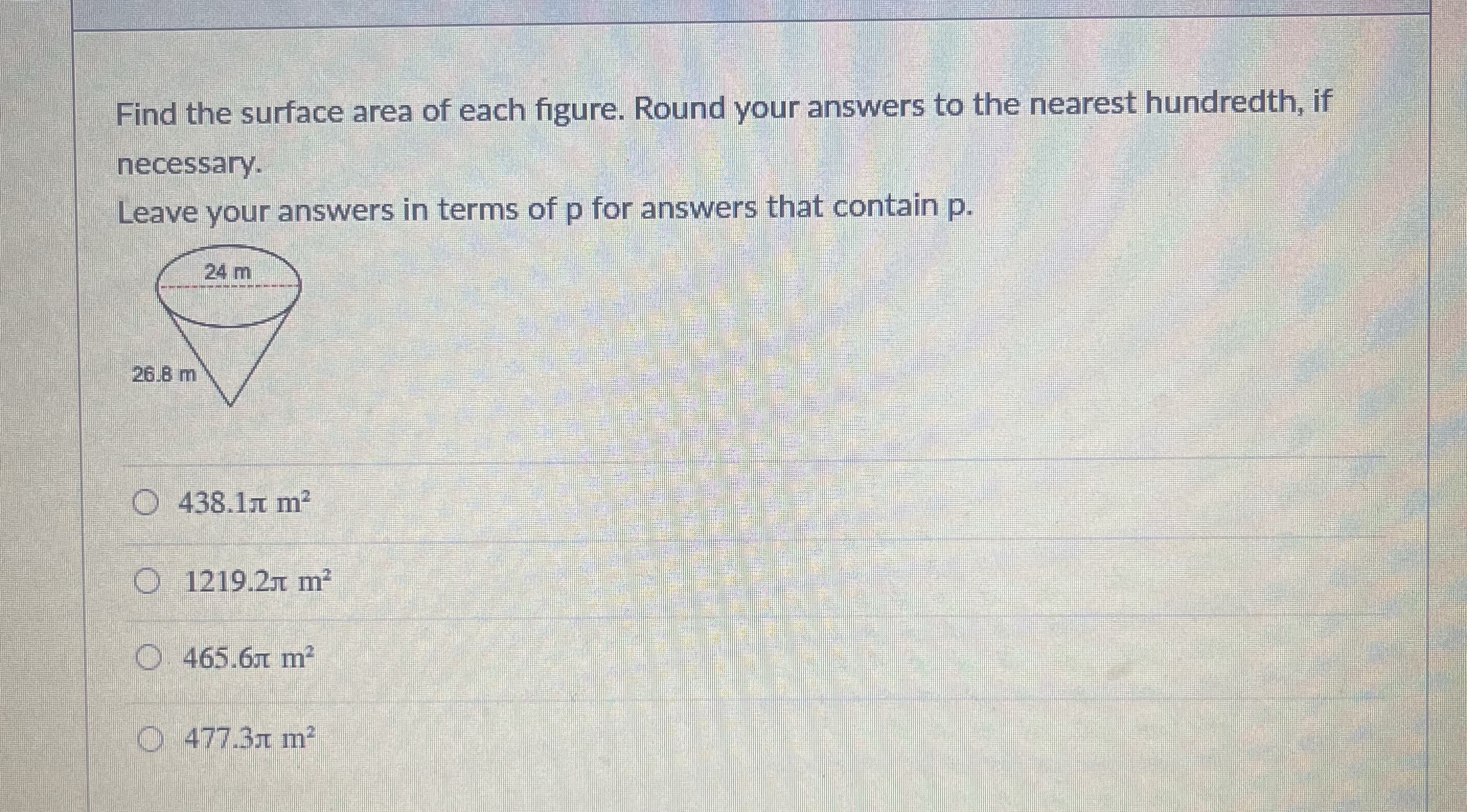 Please help :( Find the surface area of each