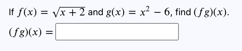 \fWhat is the domain of the function f(x) = 4 -?