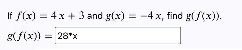 \fWhat is the domain of the function f(x) = 4 -?