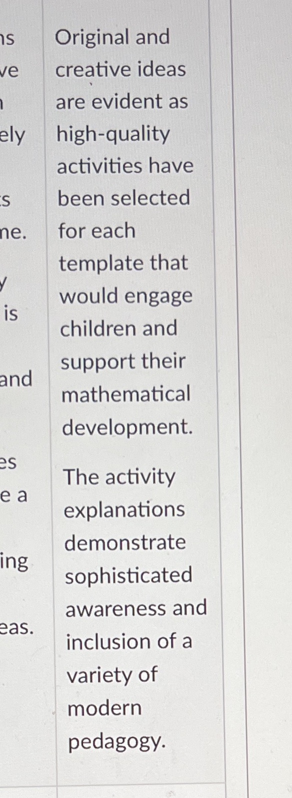 Explain the hand on counting bear activity for 4