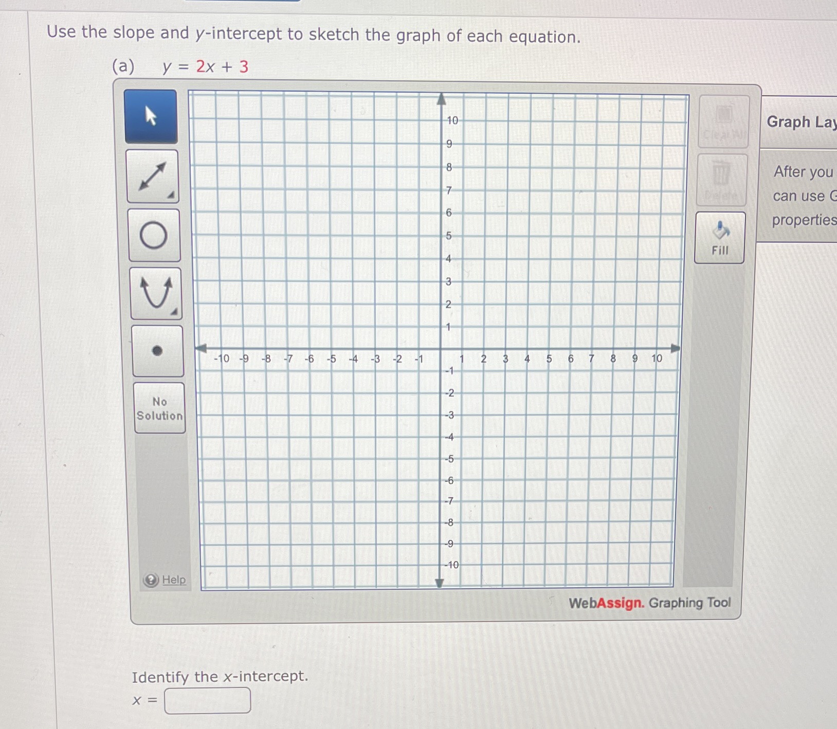 Use the slope and y-intercept to sketch the graph