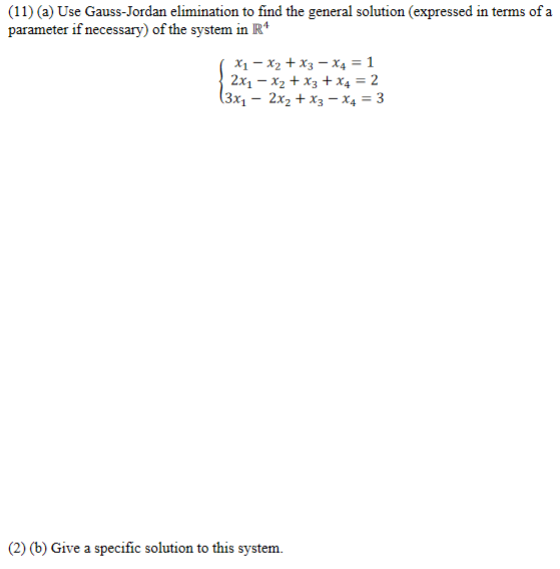Please help me understand this linear algebra