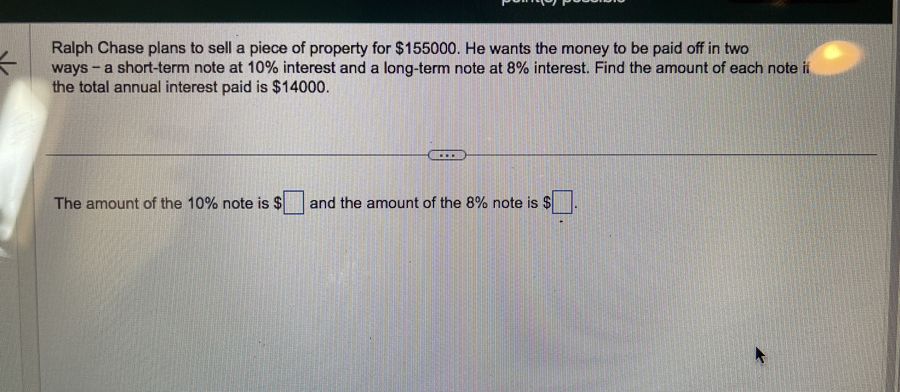 Francisco claimed that the equation x" - 8x =0