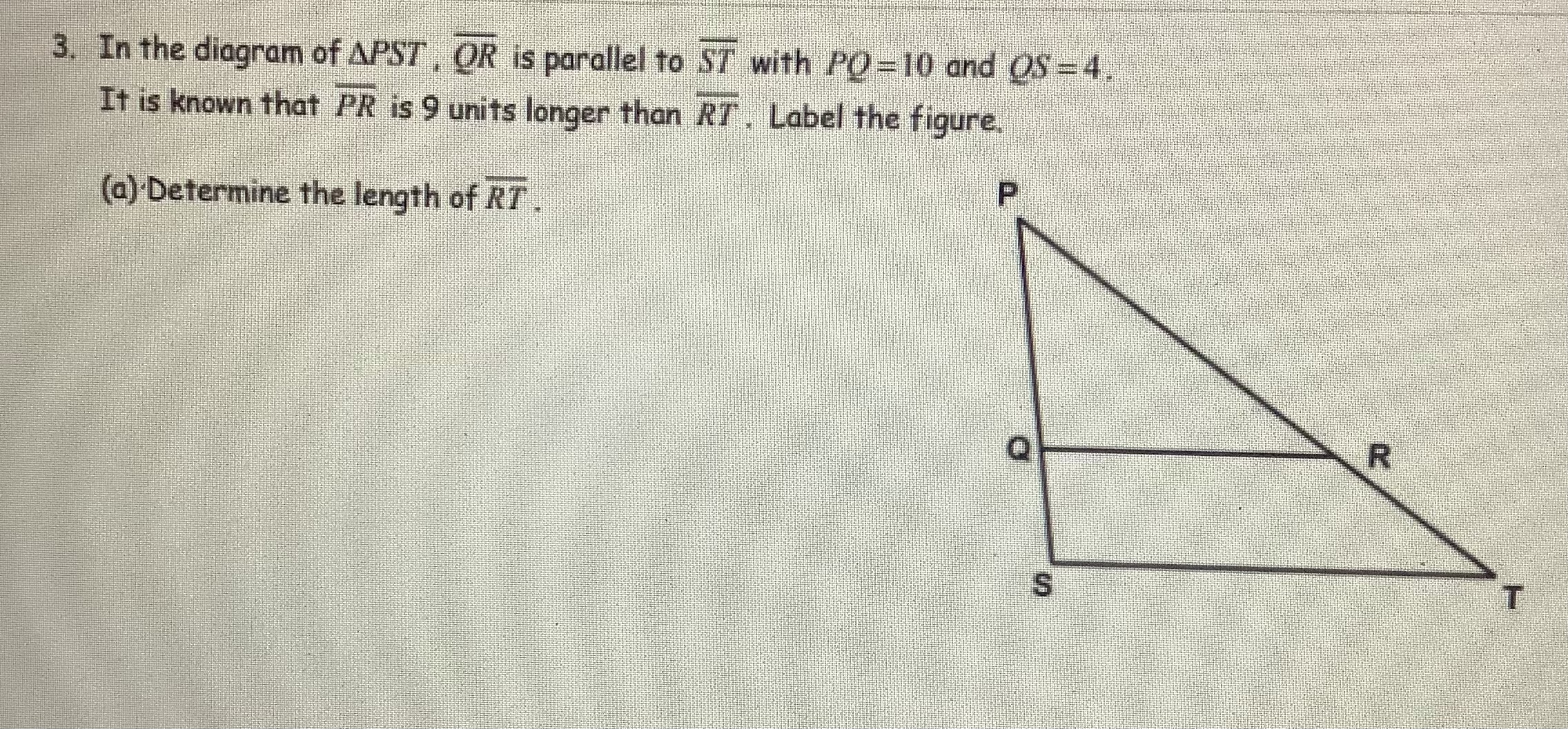 answer the following question 3. In the diagram