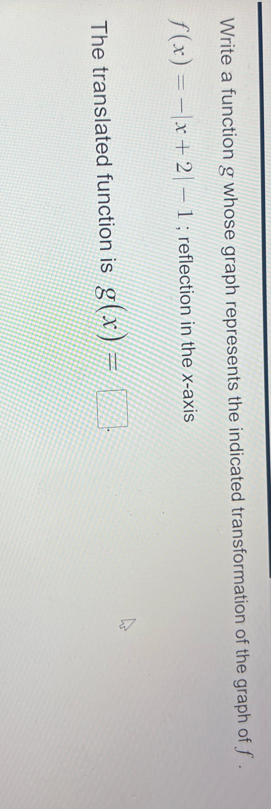 Please circle the answer so that it is clear for