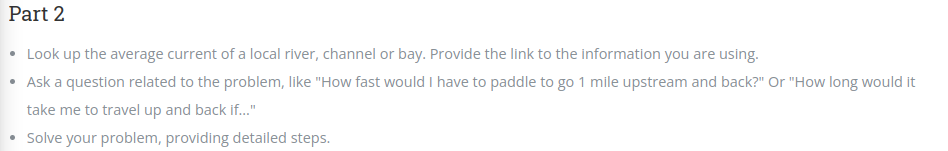 Unit 4 Assignment - Kayaking Trek Part 1 Evelyn