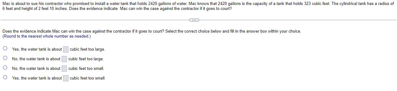 Mac is about to sue his contractor who promised