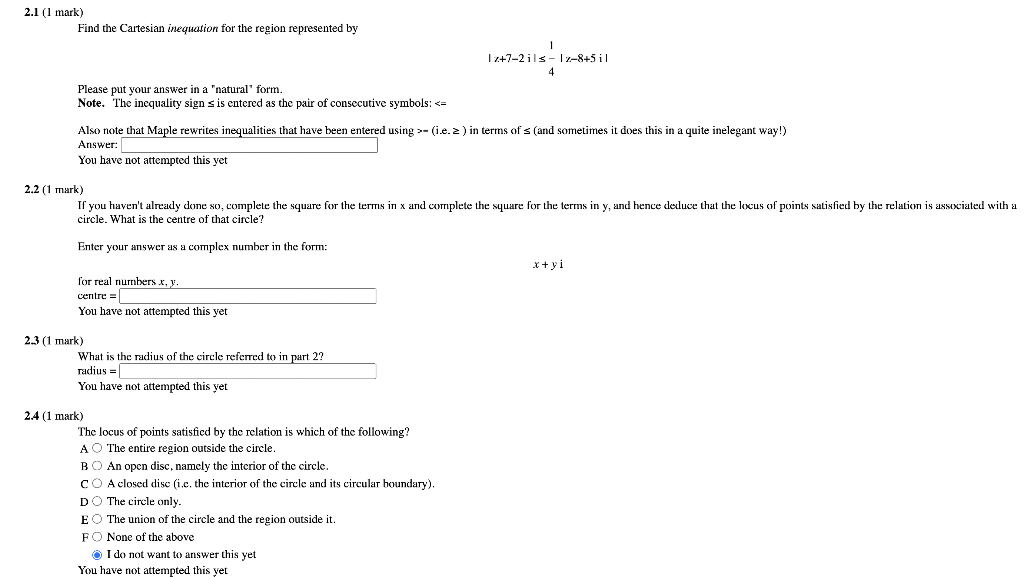 Please written by computer source 2.1 (1 mark)