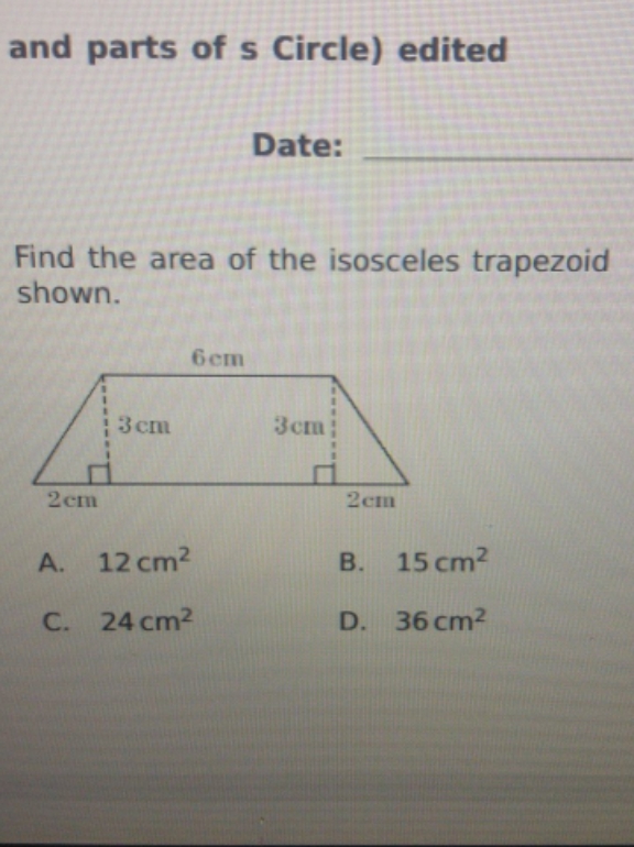 plz I am confused help me and parts of s Circle)
