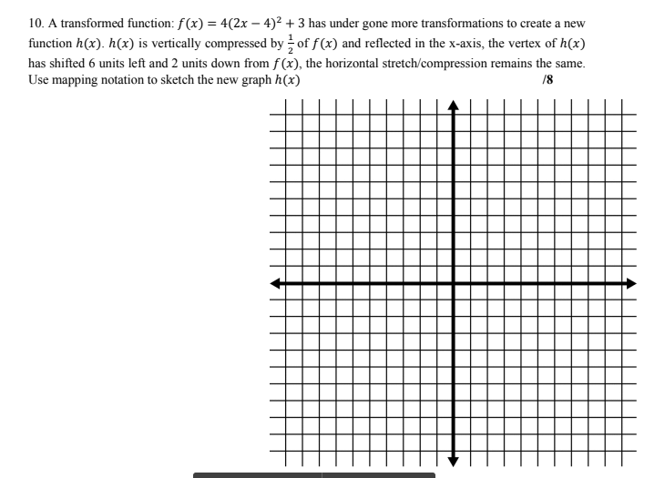 9. For the Function on the right, state the