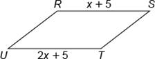 R x +5 2x + 5 7