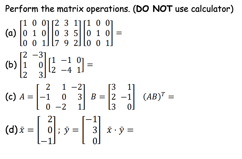 Please help! show work please 4. In each row
