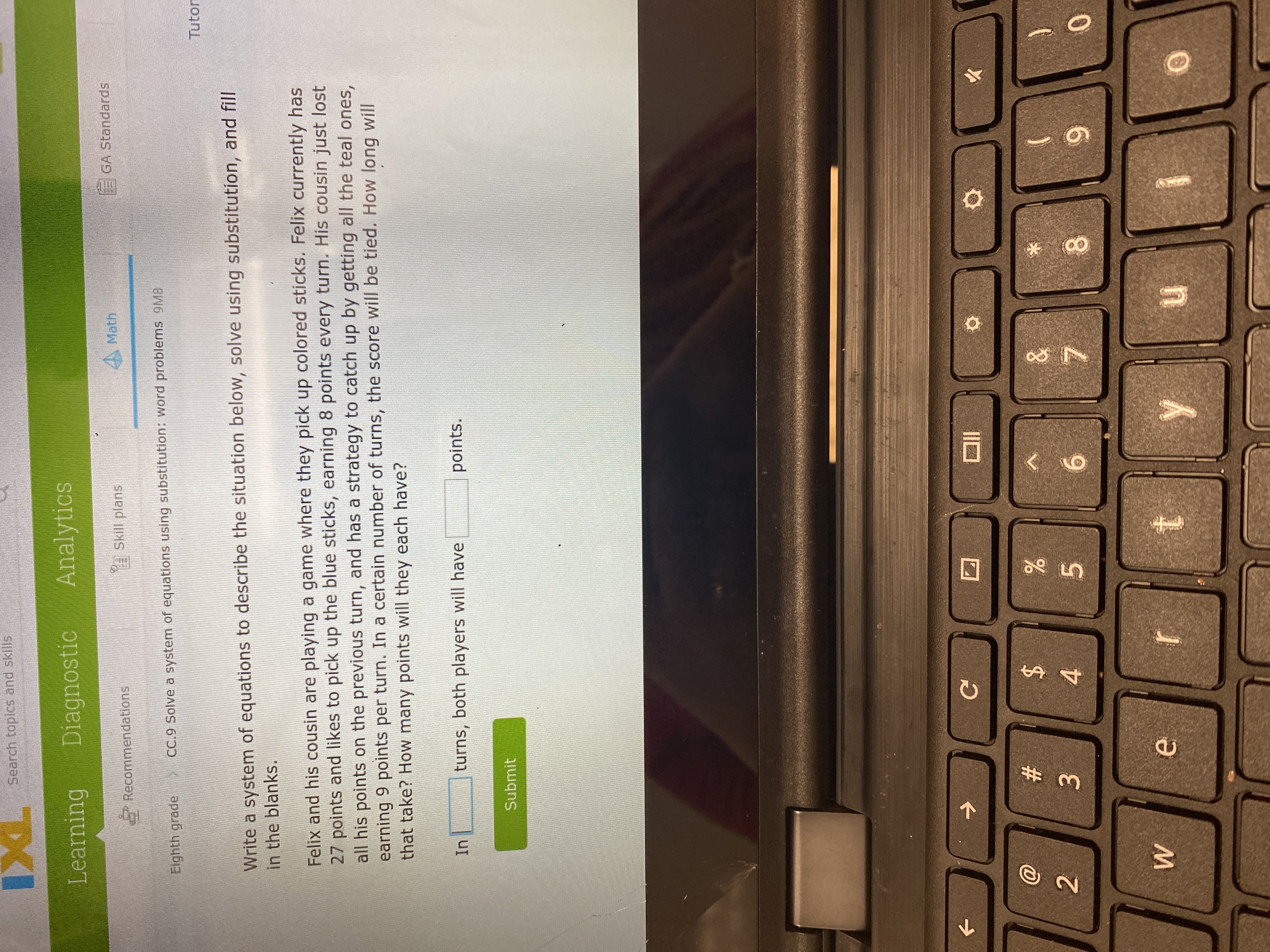 IXL Search topics and skills Learning Diagnostic