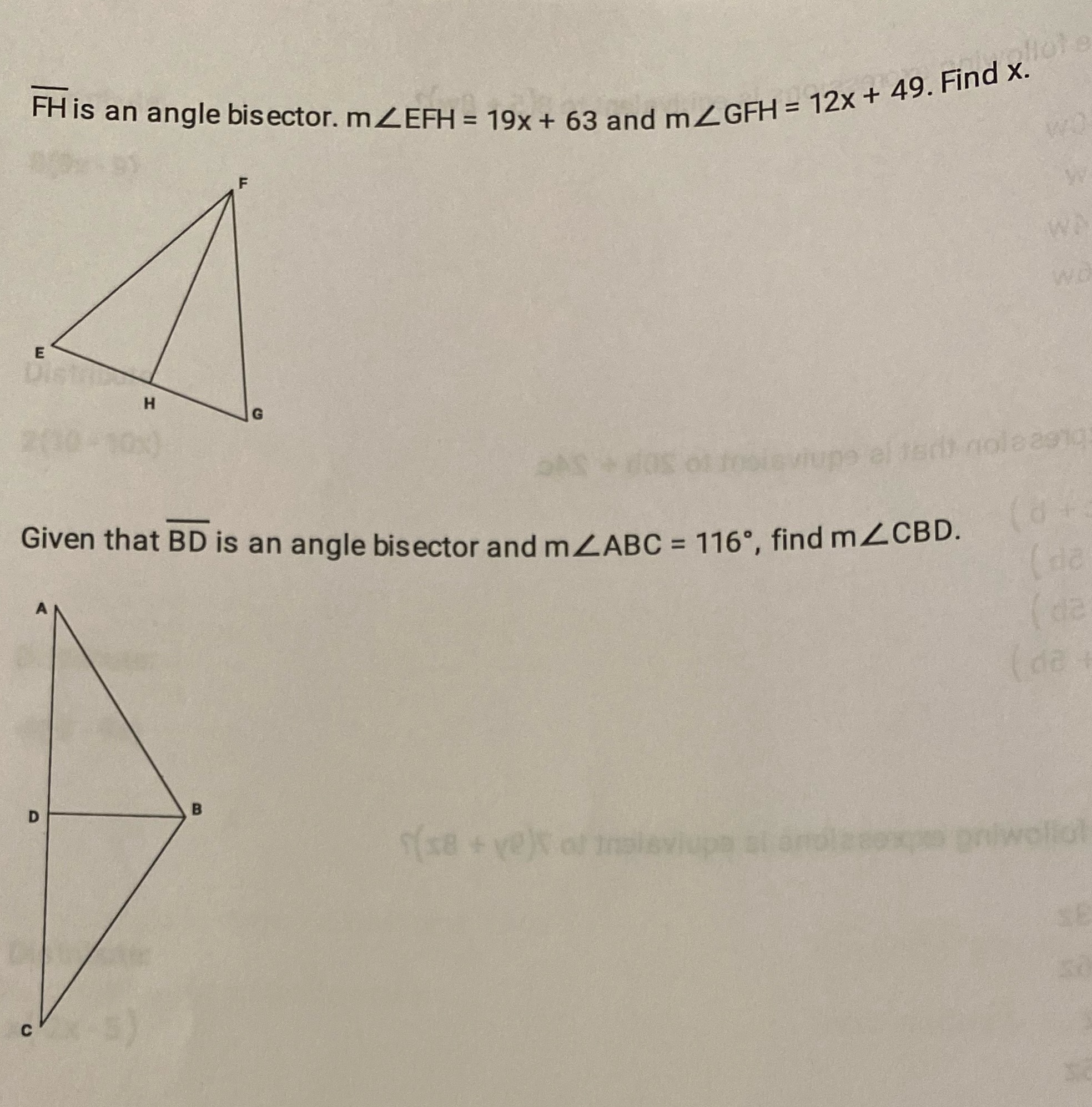 Help, I don't understand how to do these