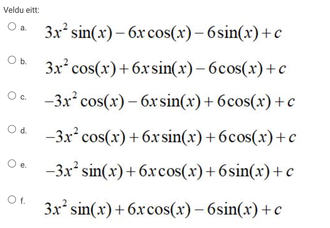 1.differentiate the fall f (x) = 1- 2x\f= 2Veldu