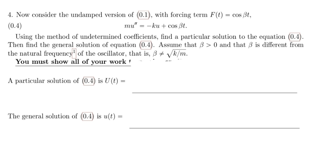 kindly correctly and handwritten 4. Now consider