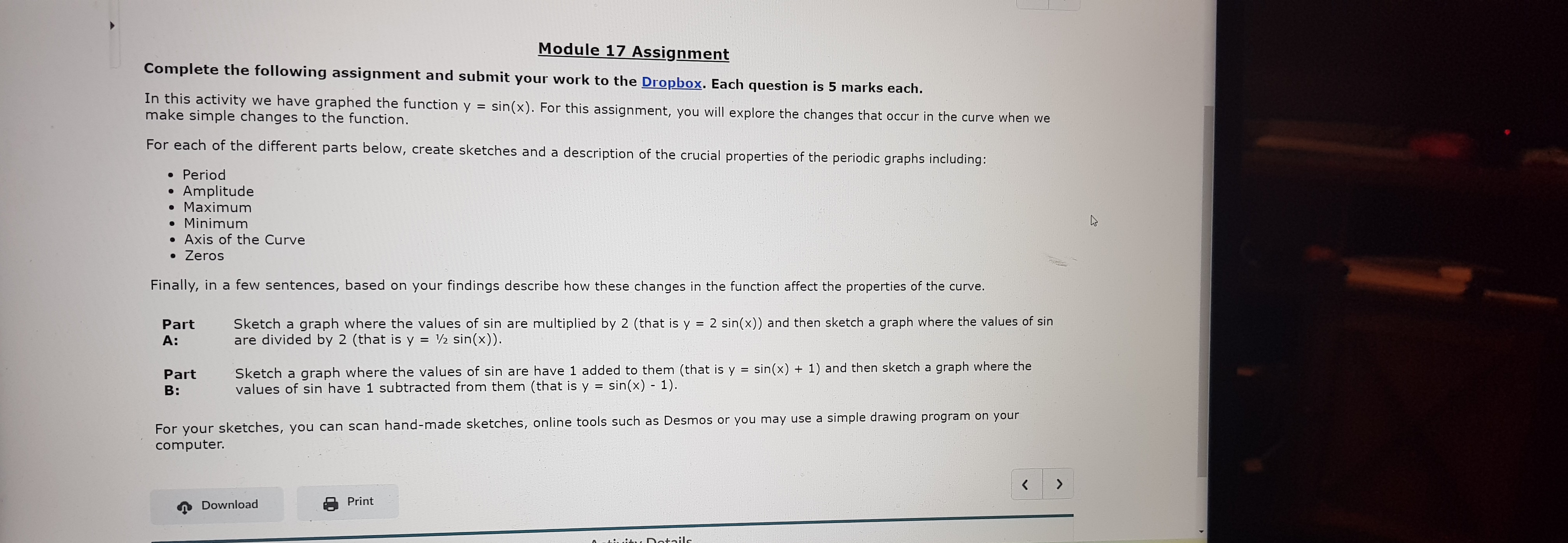 Module 17 Assignment Complete the following