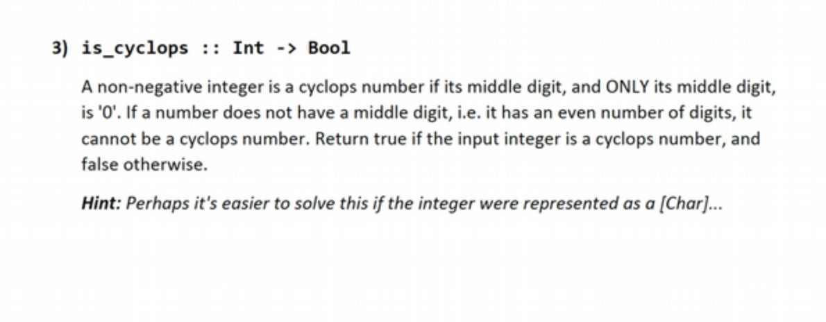 3) is_cyclops :: Int - style=