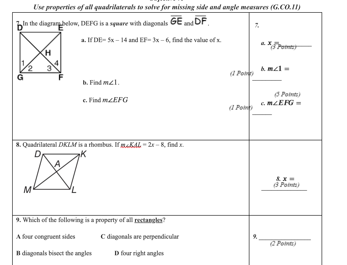 Please help me! Thank you! Use properties of all