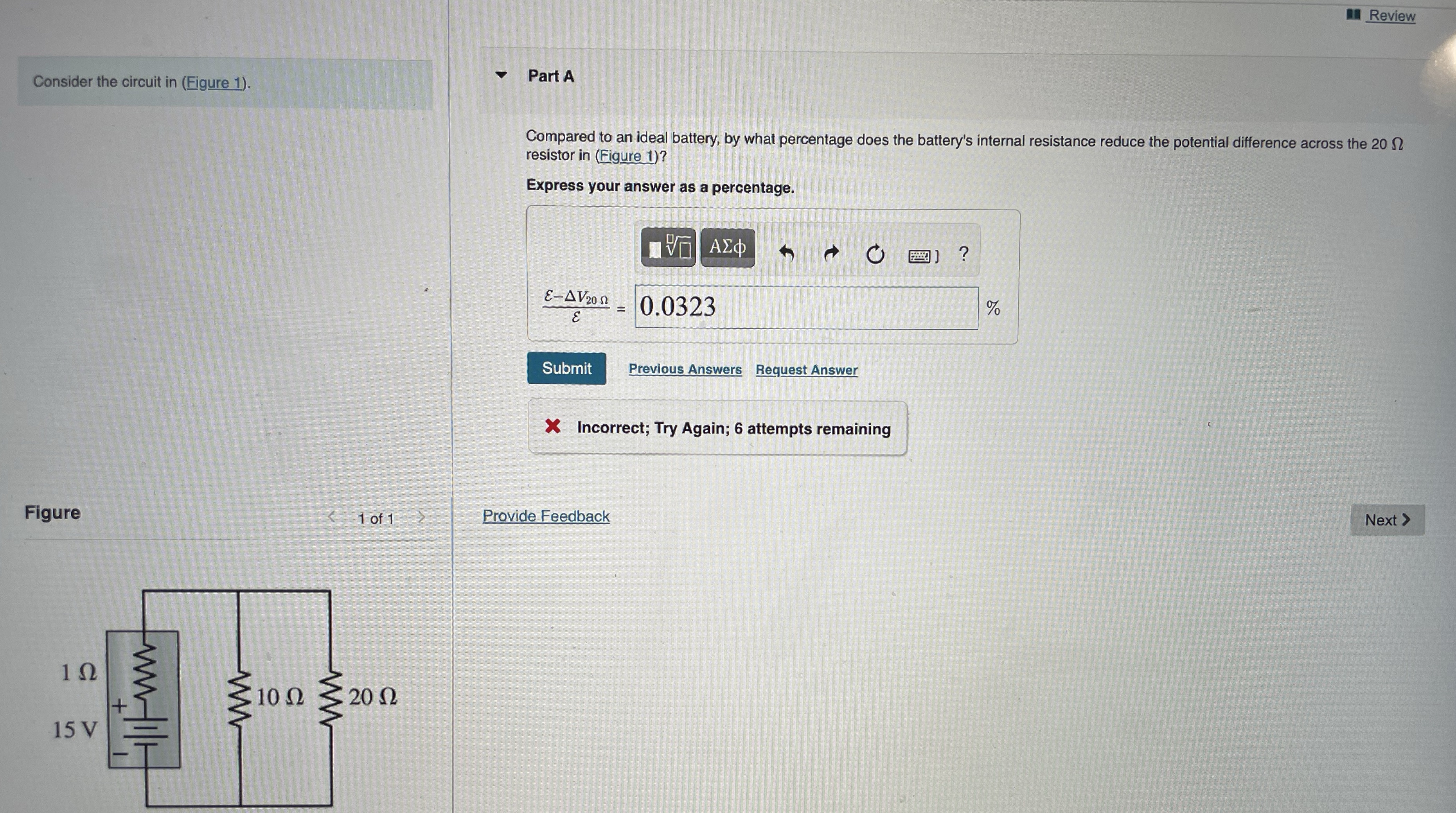 This's Physics &222 Review V Consider the circuit